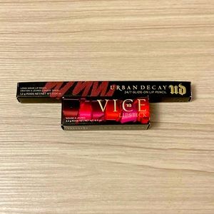 🎉HP!🎉💄NIB Urban Decay HEX Lipstick/Liner Duo!